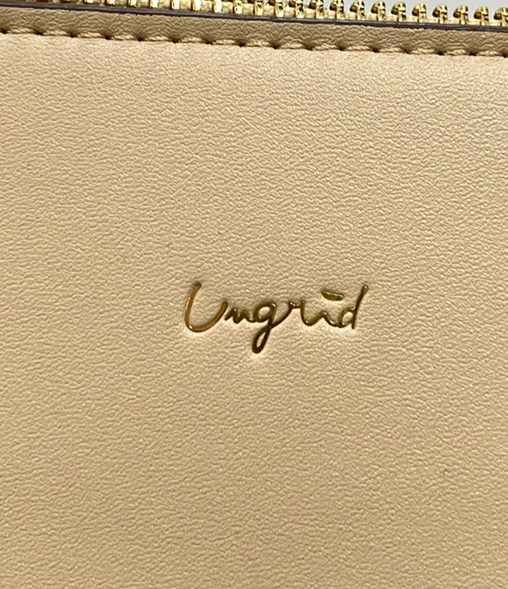 Ungrid ハンドバッグ ショルダーバッグ 2WAY 斜め掛け レザー レディース アングリッド