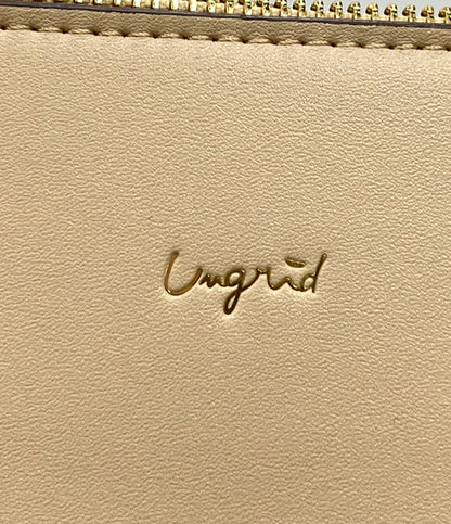 Ungrid ハンドバッグ ショルダーバッグ 2WAY 斜め掛け レザー レディース アングリッド