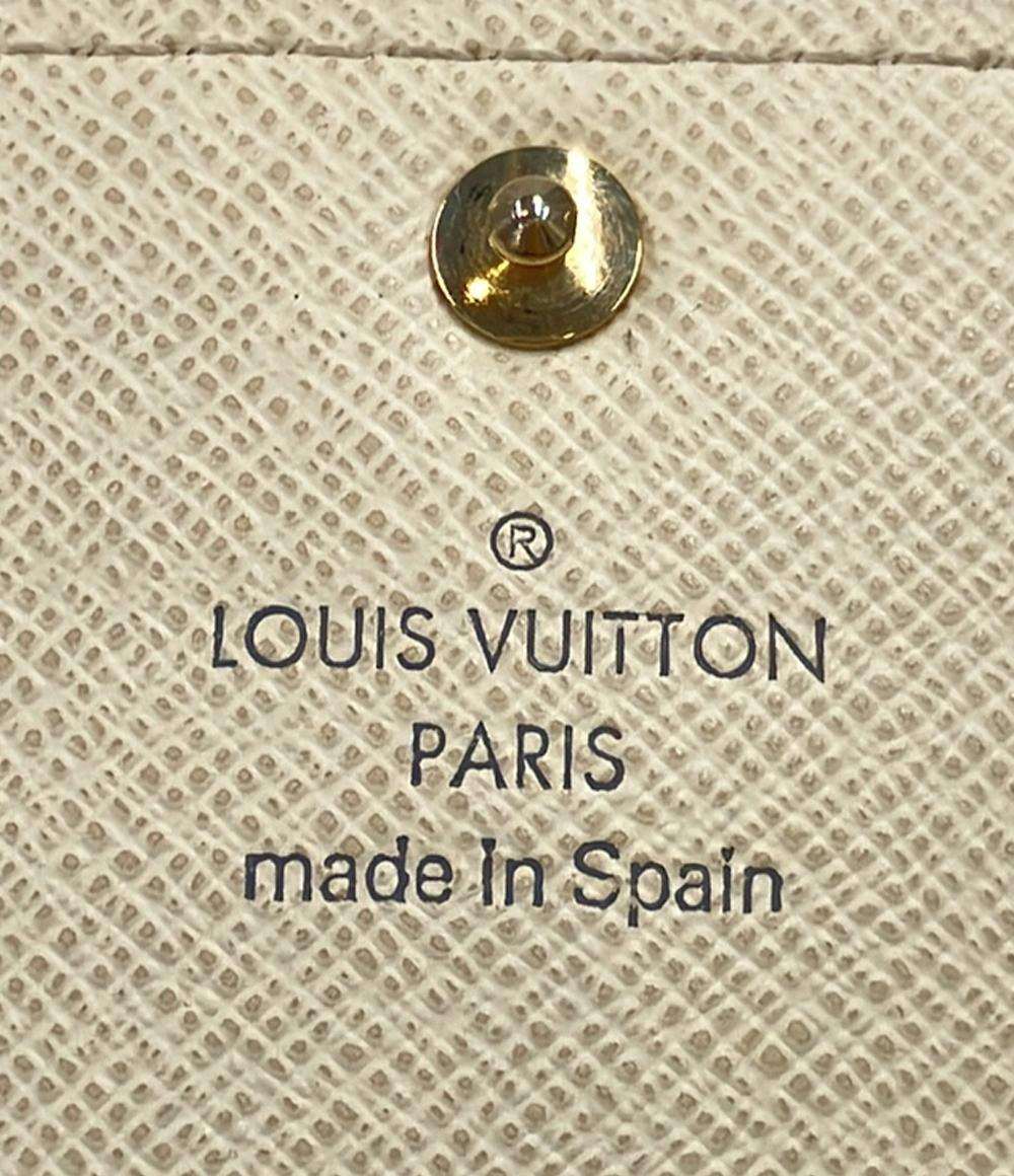 LOUIS VUITTON 長財布 ポルトフォイユ サラ ダミエ アズール N61735 レディース メンズ ルイ・ヴィトン