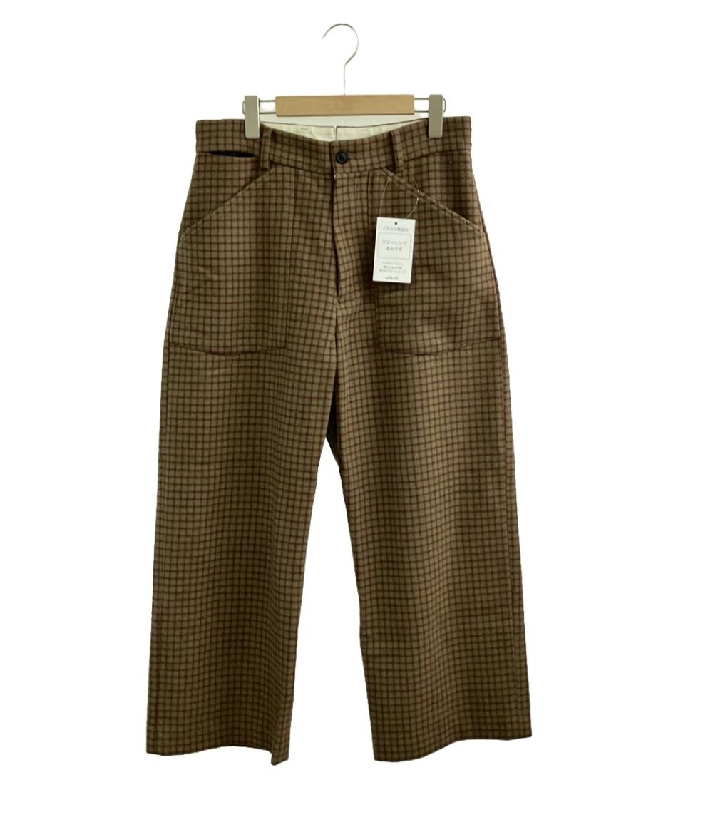 ウル スラックス MARINE PANTS チェック柄 メンズ SIZE 2 (M) URU