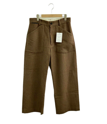ウル スラックス MARINE PANTS チェック柄 メンズ SIZE 2 (M) URU