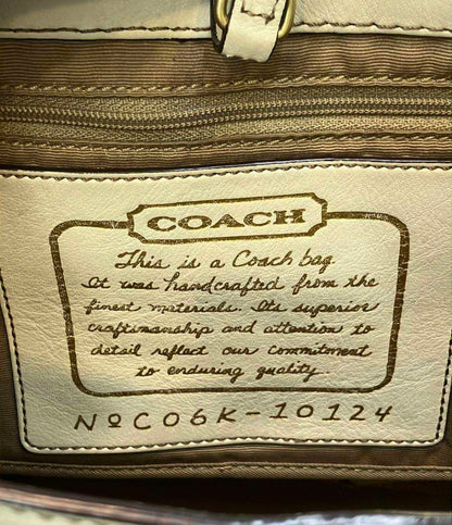 COACH トートバッグ ラージシグネチャー 10124 レディース コーチ