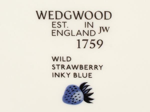 美品 ウエッジウッド プレート 大皿 27cm ストロベリー インクブルー WEDGWOOD