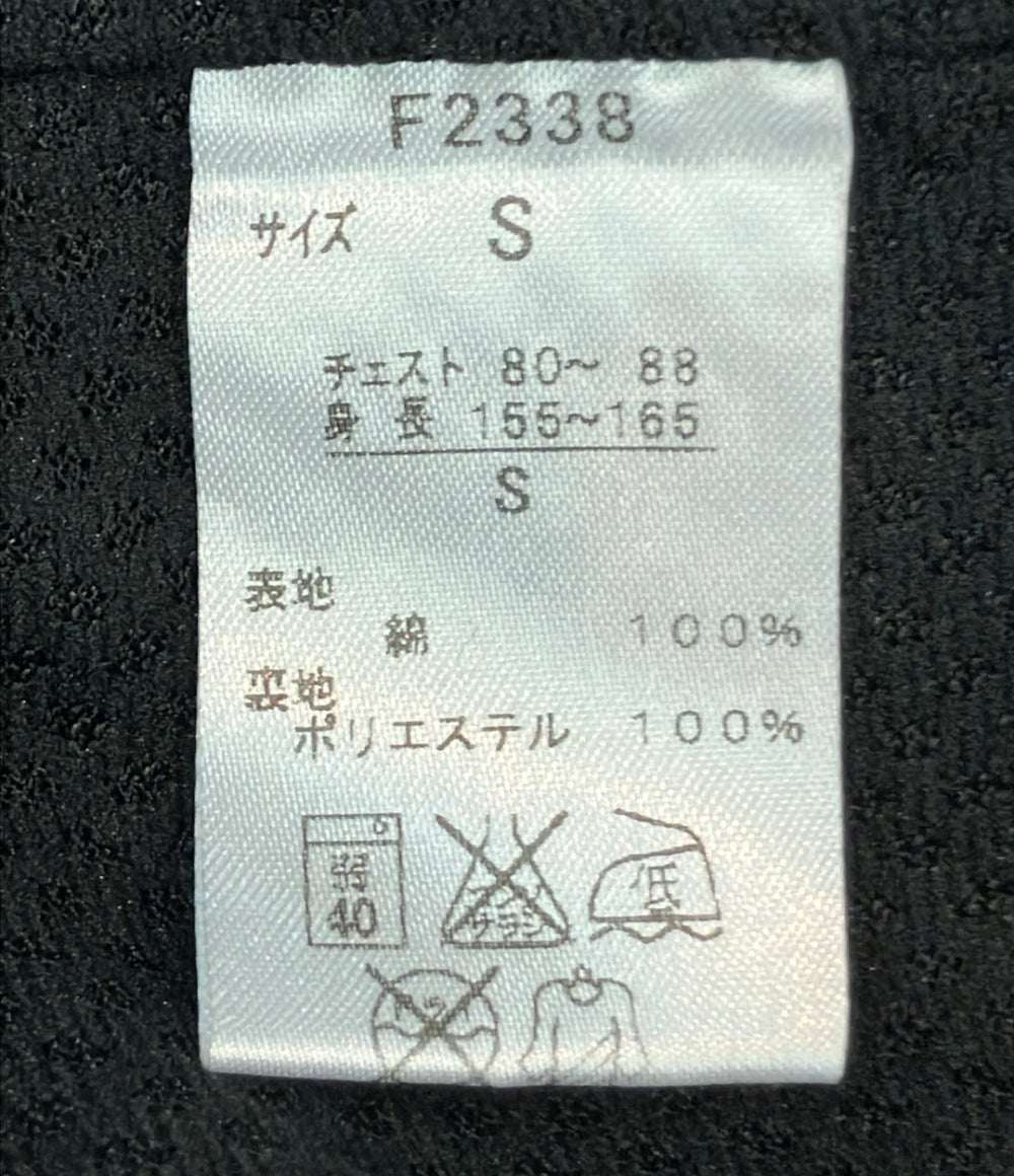 FRED PERRY ブルゾン オイルドジャケット  xThe British Millerain 襟コーデュロイ ダブルジップ ロゴ刺繍 F2338 メンズ SIZE S フレッドペリー