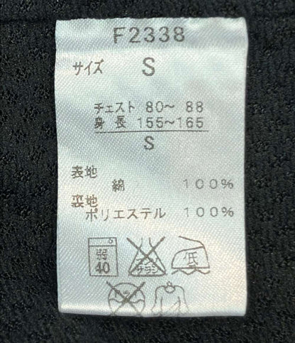 FRED PERRY ブルゾン オイルドジャケット  xThe British Millerain 襟コーデュロイ ダブルジップ ロゴ刺繍 F2338 メンズ SIZE S フレッドペリー