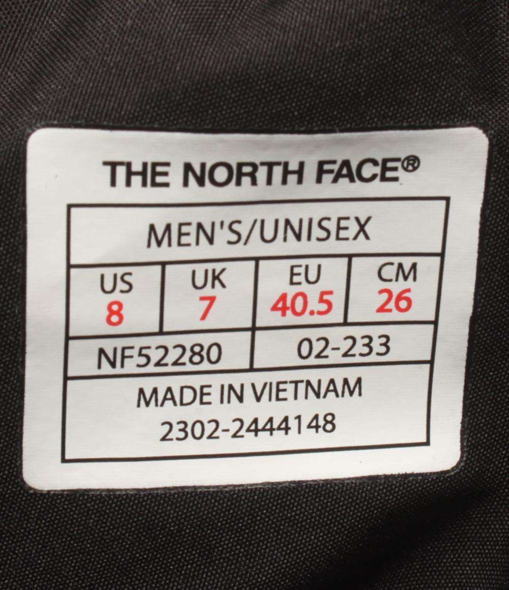 美品 ザ・ノースフェイス ショートブーツ 防水 防寒 THERMOLITE EcoMade ヌプシ NF52280 メンズ SIZE 26.0 (M) THE NORTH FACE