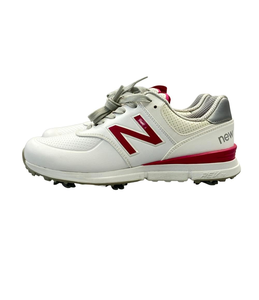 NEW BALANCE ローカットスニーカー ゴルフシューズ WG574WP2 レディース SIZE 23.5 (M) ニューバランス