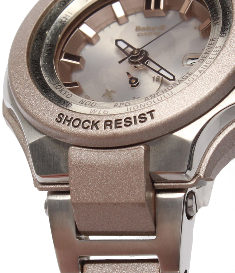 美品 CASIO 腕時計 Baby-G ソーラー BGA-1300 レディース カシオ