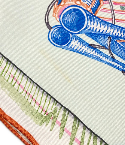 HERMES スカーフ シルク100% カレ90 Chevaloscope レディース エルメス