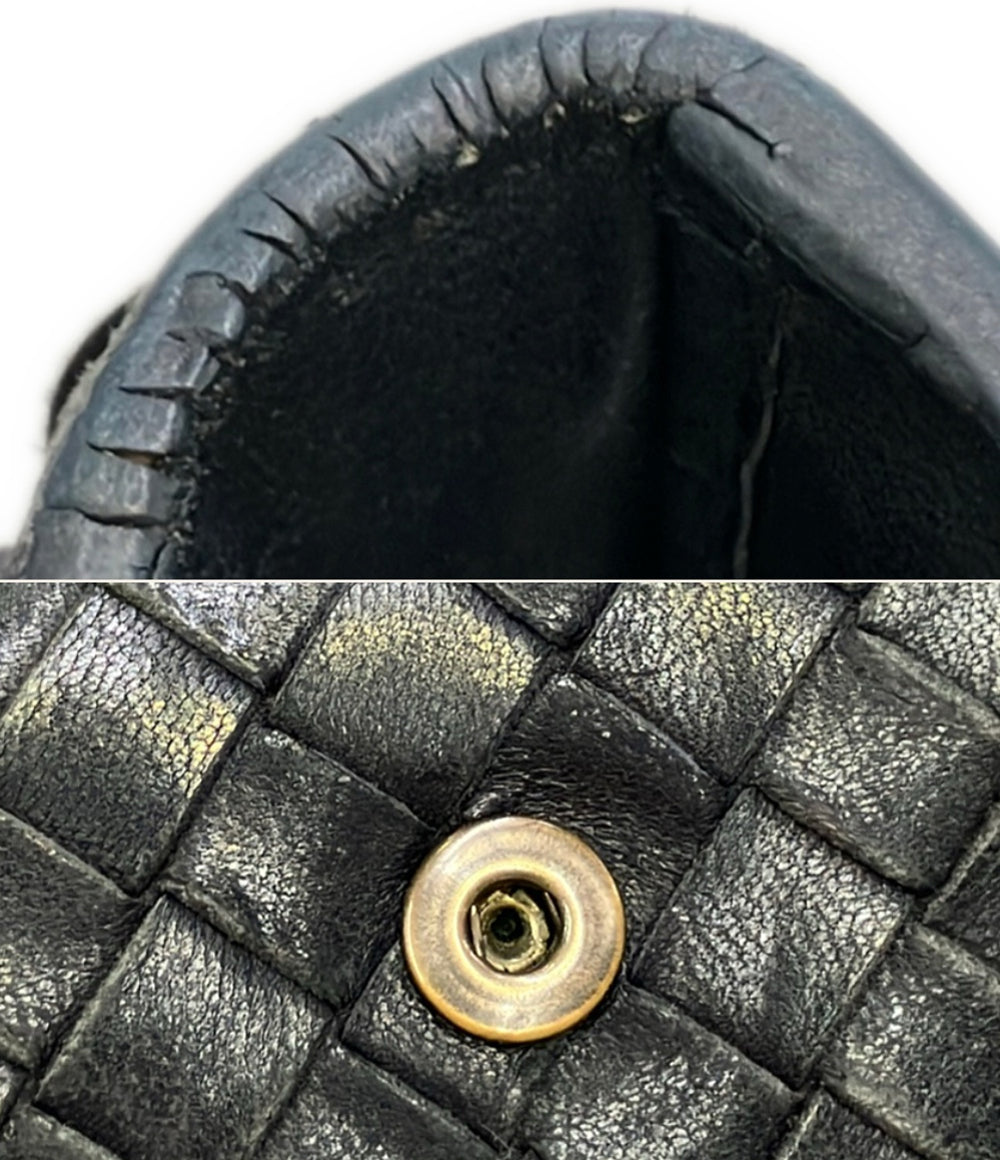 BOTTEGA VENETA ラウンドファスナー二つ折り長財布 イントレチャート 114074 メンズ ボッテガ・ヴェネタ