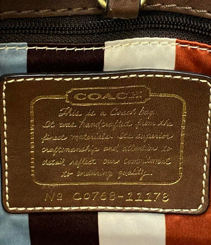 COACH ハンドバッグ ラージシグネチャー 11178 レディース コーチ