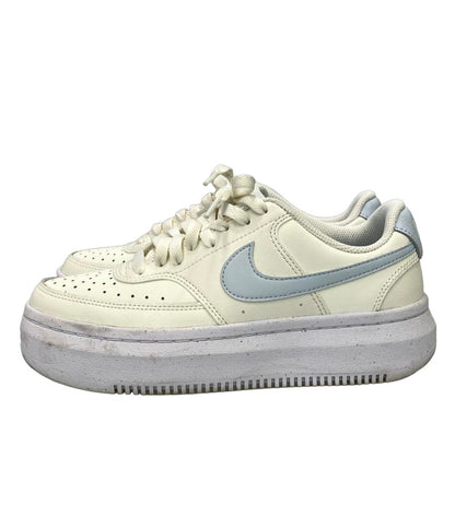 NIKE ローカット厚底スニーカー コート ビジョン アルタ DZ5394-106 レディース SIZE 24.0 (L) ナイキ