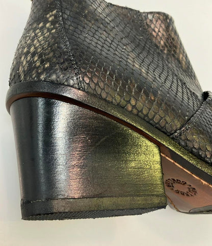 ブッテロ ショートブーツ パイソン柄 レディース SIZE 37 (L) BUTTERO