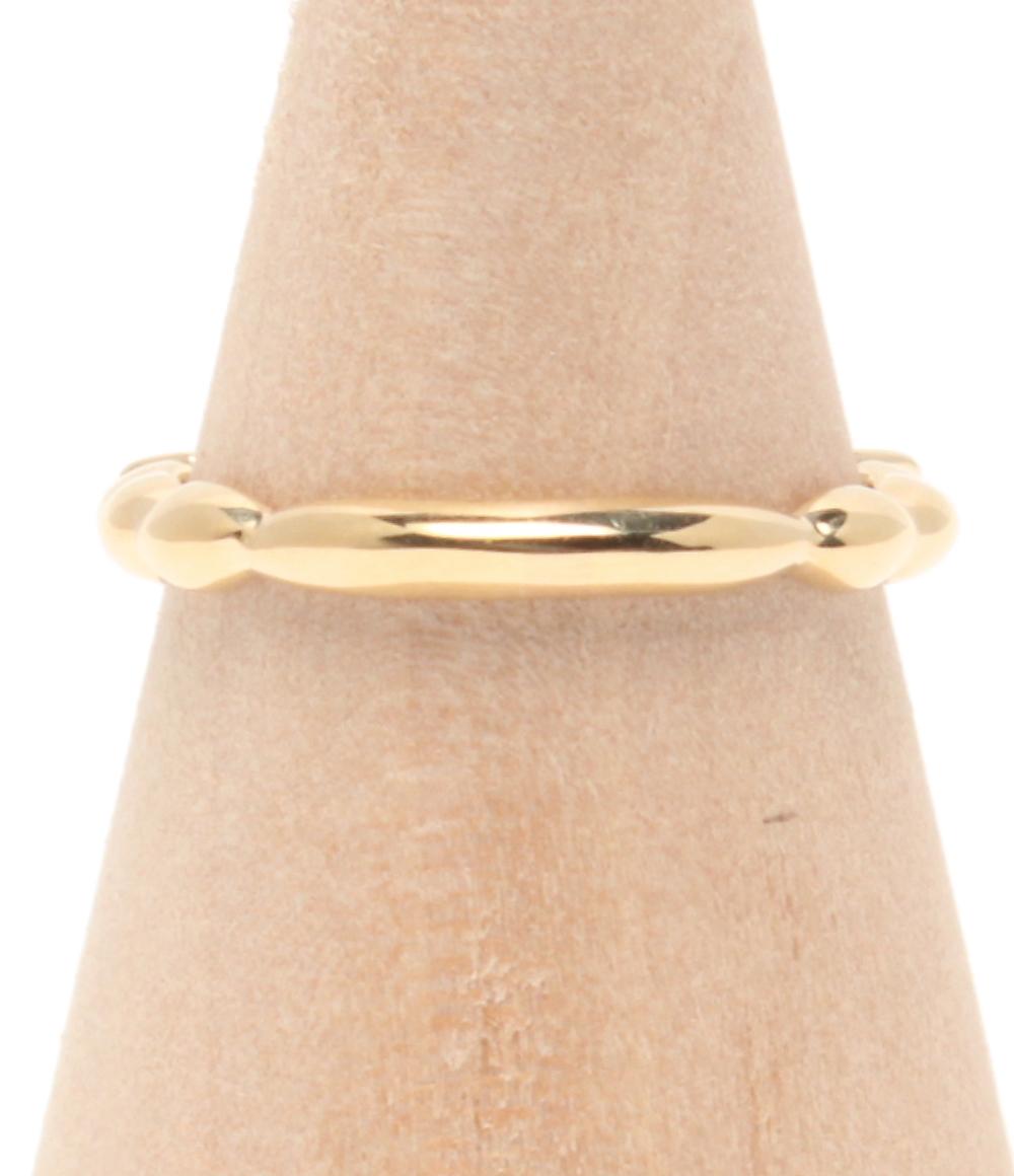 美品 リング 指輪 K18 サファイヤ ダイヤ 0.33ct レディース SIZE 12号