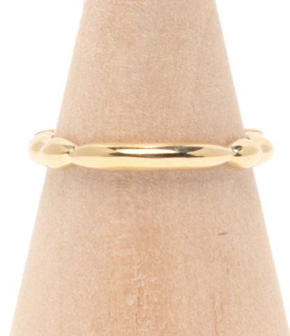 美品 リング 指輪 K18 サファイヤ ダイヤ 0.33ct レディース SIZE 12号