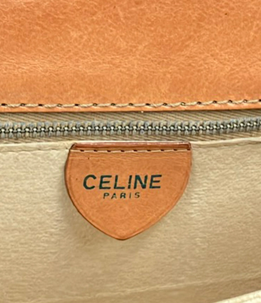 CELINE ショルダーバッグ 斜め掛け ホースキャリッジ マカダム F 08 レディース セリーヌ
