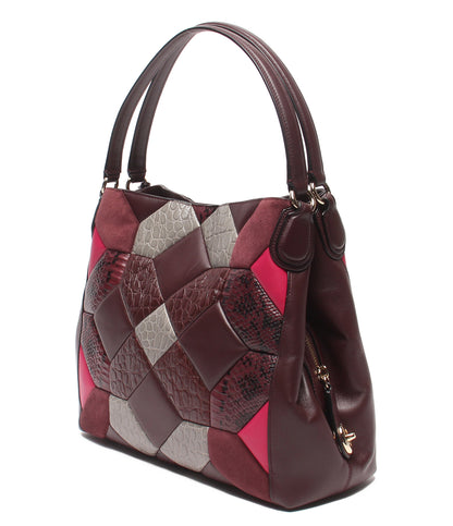 美品 COACH ハンドバッグ ショルダーバッグ 肩掛け キャニオンキルト レディース コーチ