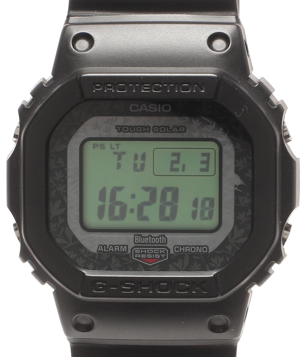 美品 CASIO 腕時計 チャールズ・ダーウィン財団コラボ Bluetooth G-SHOCK ソーラー GW-B5600CD-1A3JR メンズ カシオ