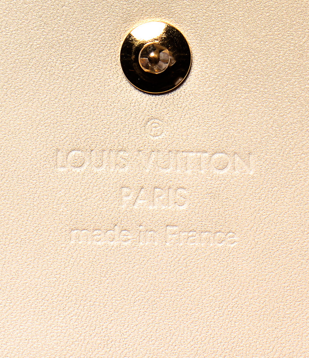 LOUIS VUITTON Wホック二つ折り財布 ポルトフォイユ エリーズ ヴェルニ M91349 レディース ルイ・ヴィトン