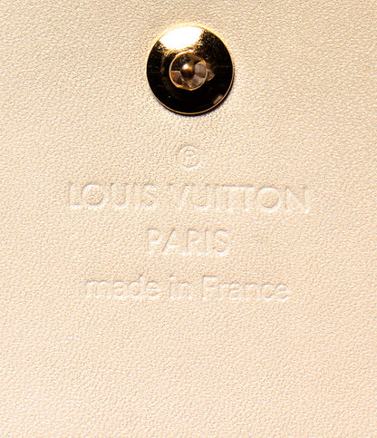 LOUIS VUITTON Wホック二つ折り財布 ポルトフォイユ エリーズ ヴェルニ M91349 レディース ルイ・ヴィトン