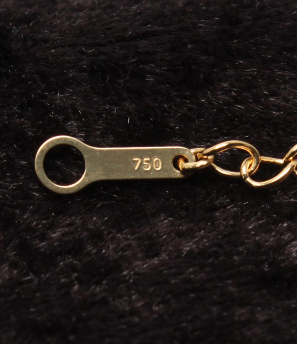 美品 TASAKI ネックレス K18 パール 7.6mm レディース タサキ