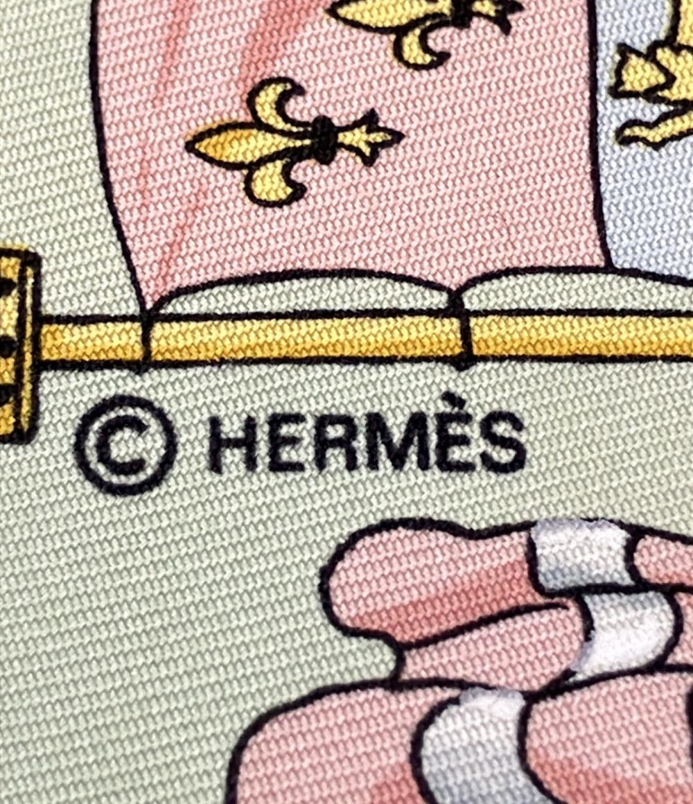 HERMES スカーフ シルク100% カレ45 PAVOIS レディース エルメス