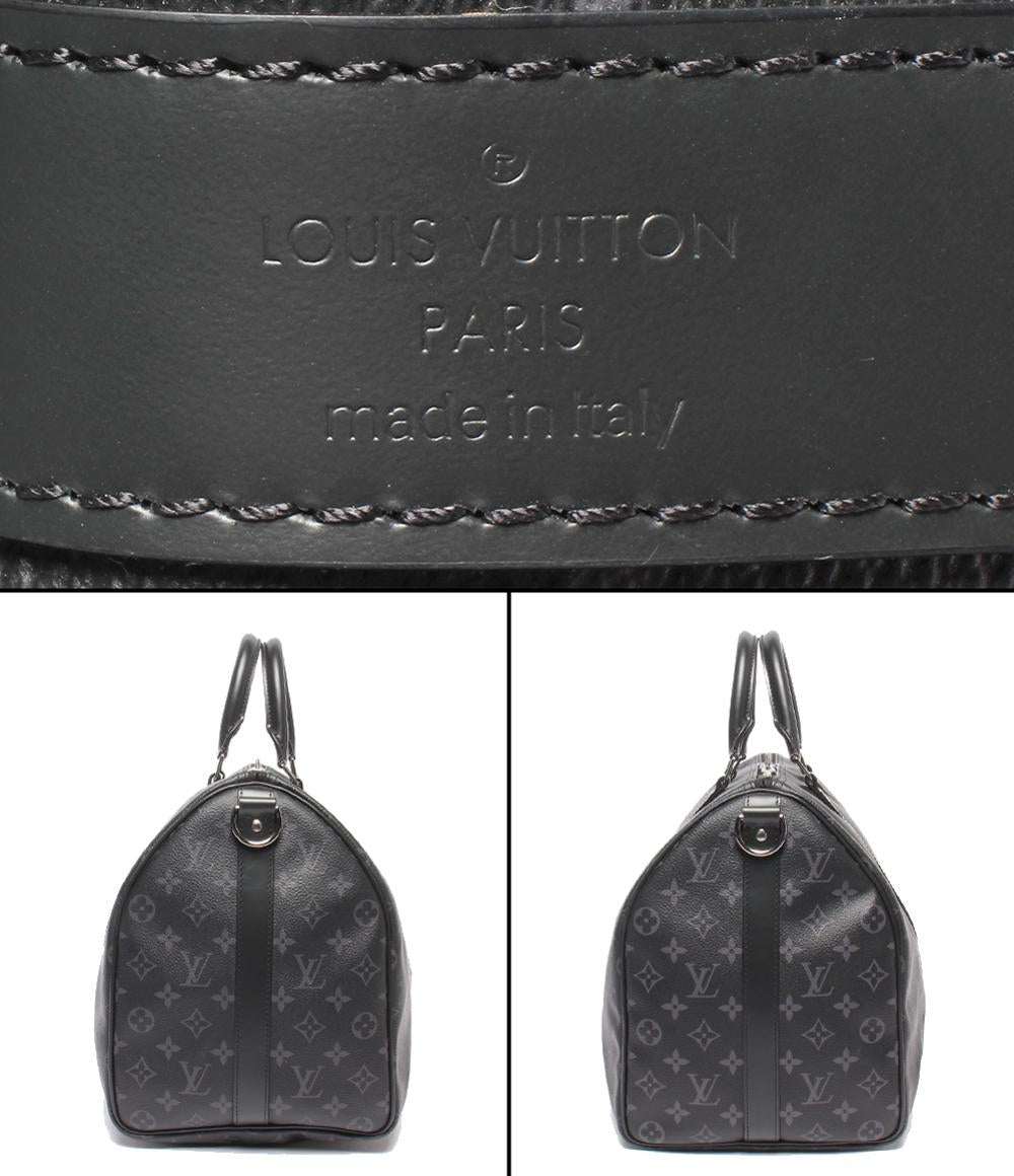 LOUIS VUITTON 2WAYボストンバッグ ショルダーバッグ 斜め掛け キーポル バンドリエール45 モノグラムエクリプス M40569 メンズ ルイ・ヴィトン