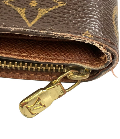 LOUIS VUITTON 二つ折り財布 コンパクトジップ モノグラム M61667 レディース ルイ・ヴィトン