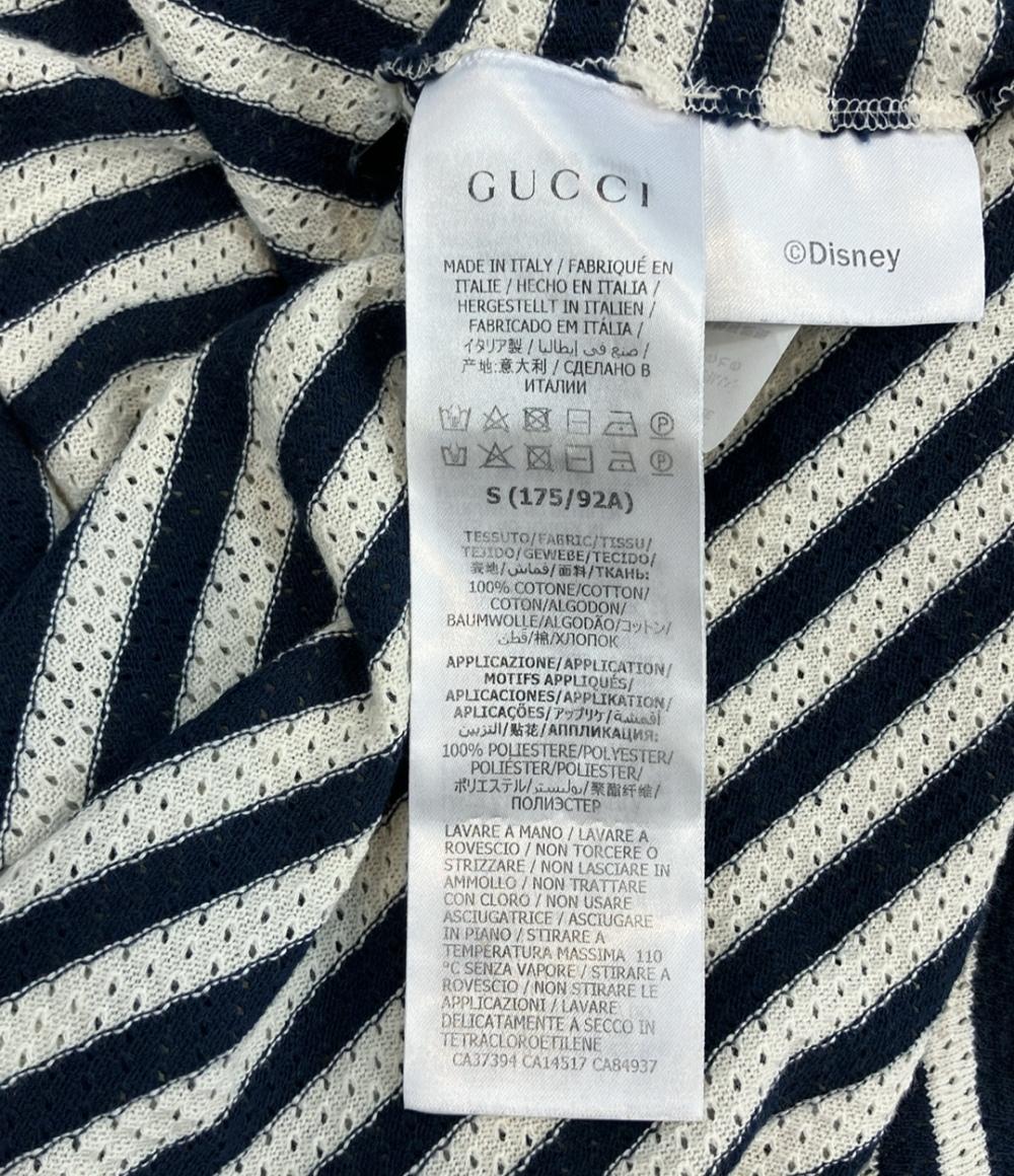 グッチ ドナルドダック ボーダーTシャツ レディース SIZE S GUCCI