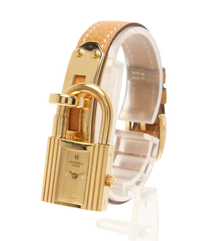 エルメス 腕時計 ケリーウォッチ ○Q刻印 クオーツ ゴールド レディース HERMES