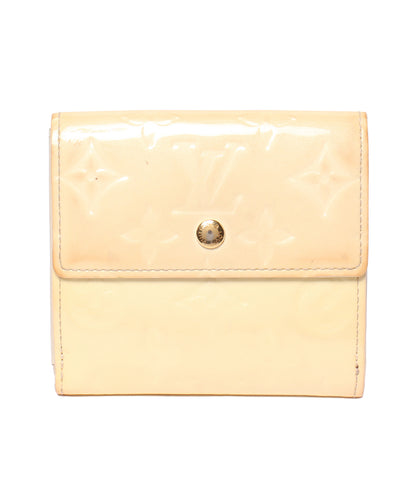 LOUIS VUITTON Wホック二つ折り財布 ポルトフォイユ エリーズ ヴェルニ M91349 レディース ルイ・ヴィトン