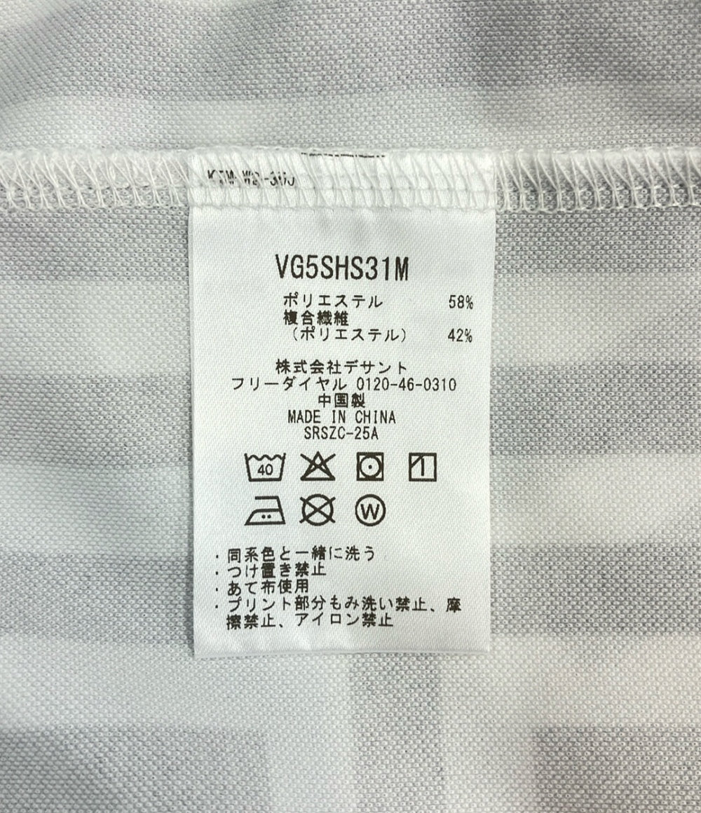 美品 LANVIN SPORT 半袖ポロシャツ ゴルフウェア スポーツウェア 2025年春夏モデル タグ付き VG5SHS31M メンズ SIZE 40 (L) ランバン スポール