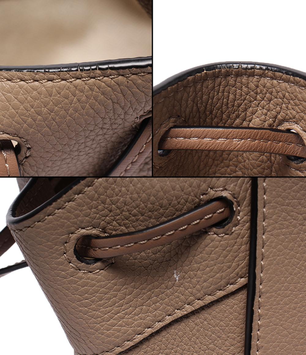 LOEWE 2wayハンドバッグ ショルダーバッグ 斜め掛け ドローストリングバッグ ミニ ハンモック レディース ロエベ