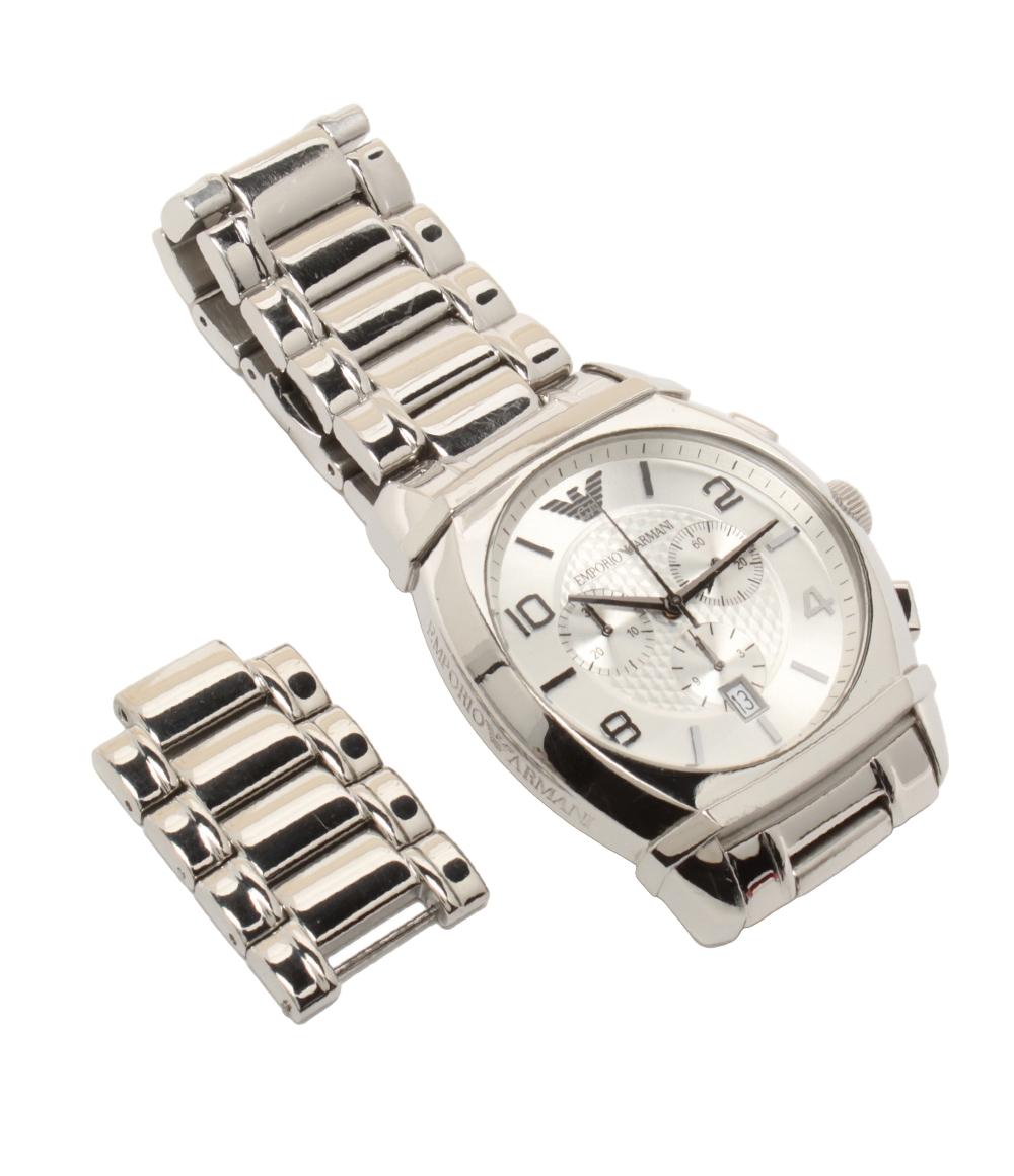 Emporio Armani 腕時計 クオーツ シルバー系 AR-0350 メンズ