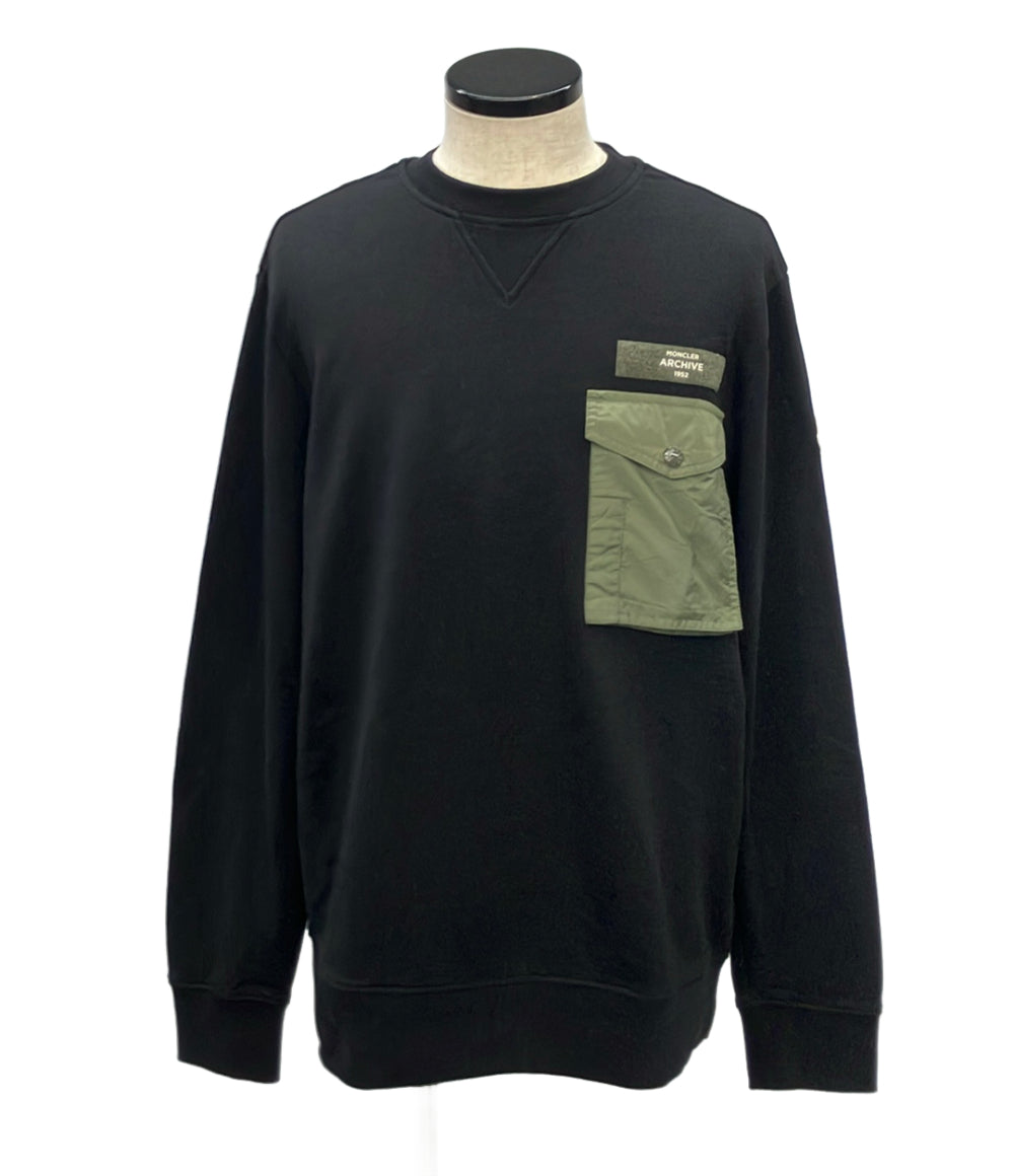 MONCLER スウェット 胸ポケット メンズ SIZE XL モンクレール