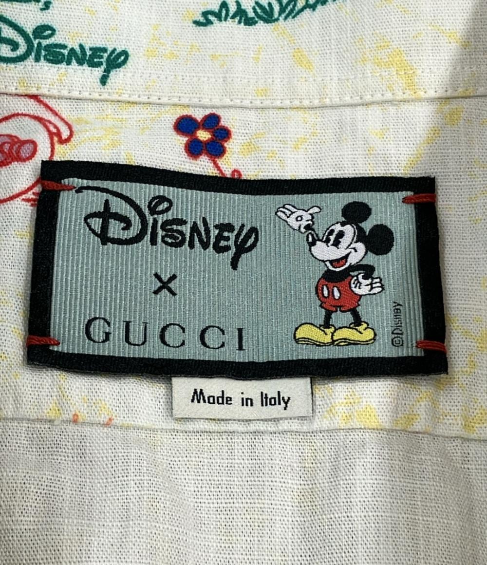 美品 グッチ×ディズニー 半袖シャツ レディース SIZE 48 (XL) Gucci