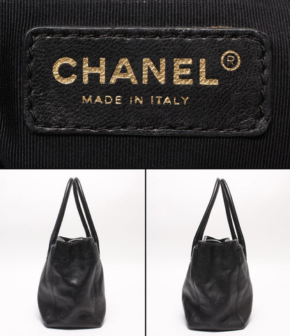 CHANEL トートバッグ ゴールド金具 キャビアスキン 12番台 エグゼクティブトート A15206 レディース シャネル