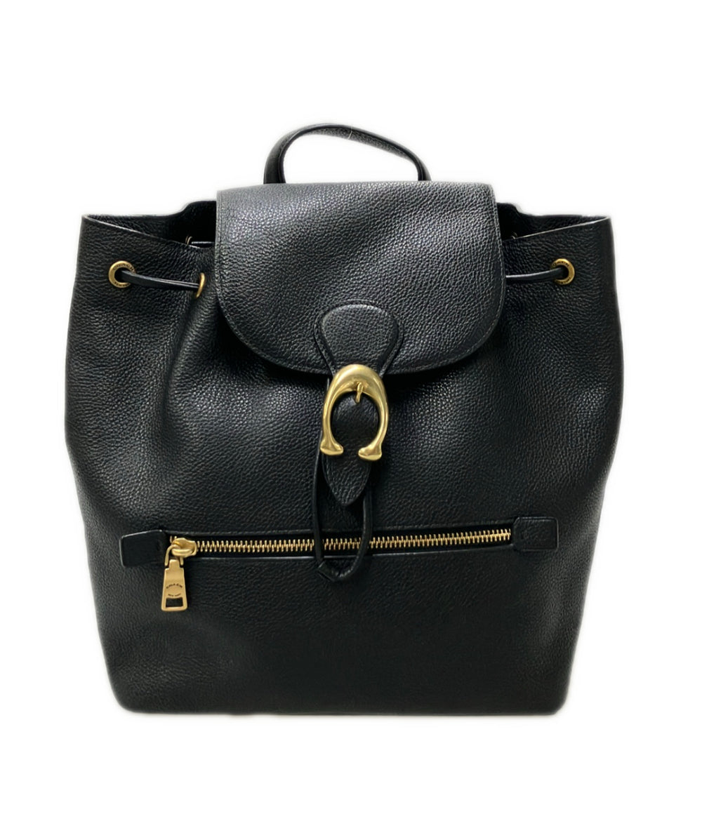 美品 COACH リュック レザー 68380 レディース コーチ