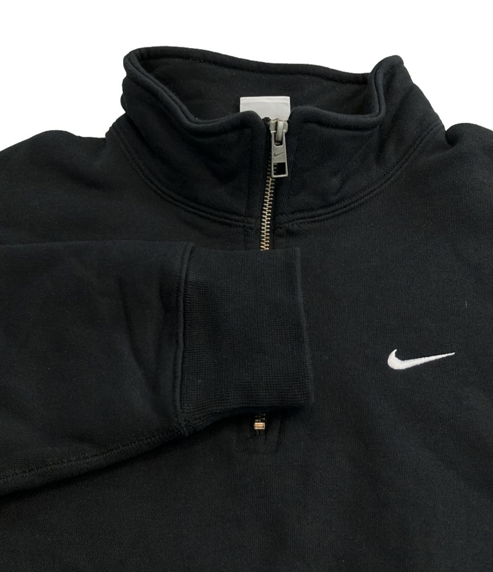 ナイキ 長袖スウェット ハーフジップ 裏起毛 メンズ SIZE M NIKE