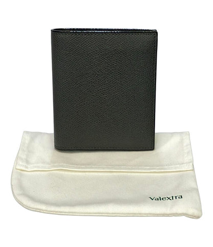美品 ヴァレクストラ 二つ折り財布 メンズ Valextra