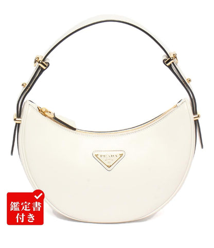 美品 PRADA 2WAYハンドバッグ ショルダーバッグ 肩掛け アーケ スモール レザー ショルダーバッグ 1BC194 レディース プラダ