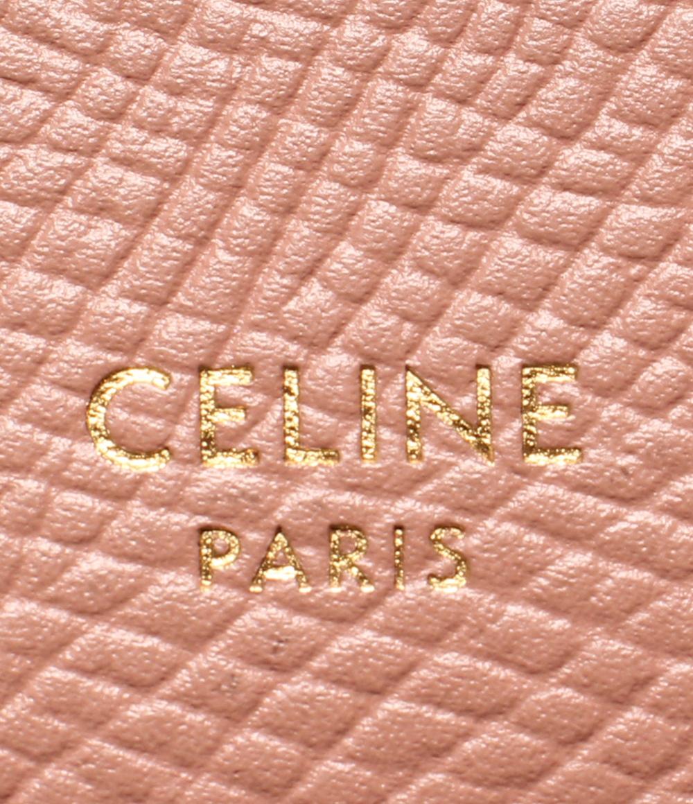 セリーヌ 二つ折り財布 ミディアムストラップウォレット レディース CELINE
