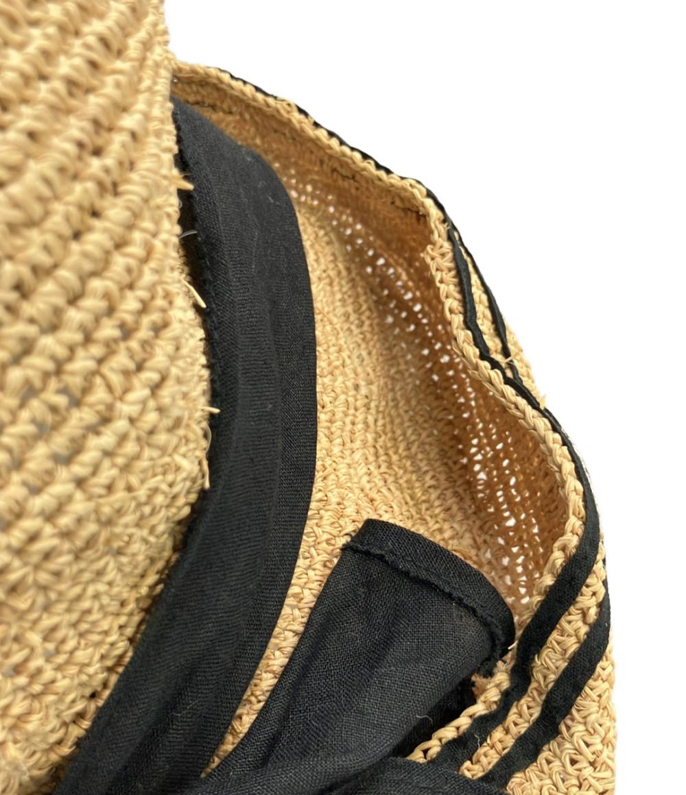 カシラ ストローハット 麦わら帽子 レディース CA4LA