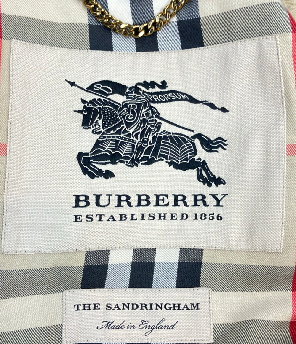 BURBERRY トレンチコート ロング サンドリンガム ベージュ インポート レディース SIZE Fit:10 (L) バーバリー