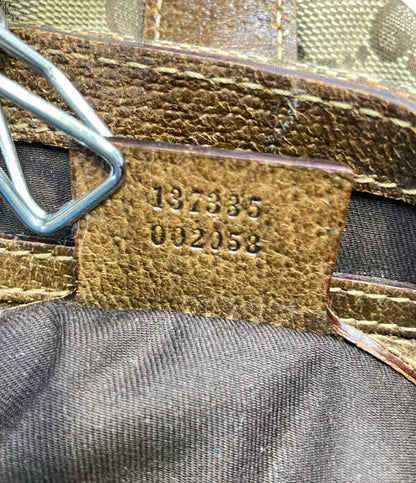 GUCCI ショルダーバッグ 肩掛け GG柄 137335 002058 レディース グッチ