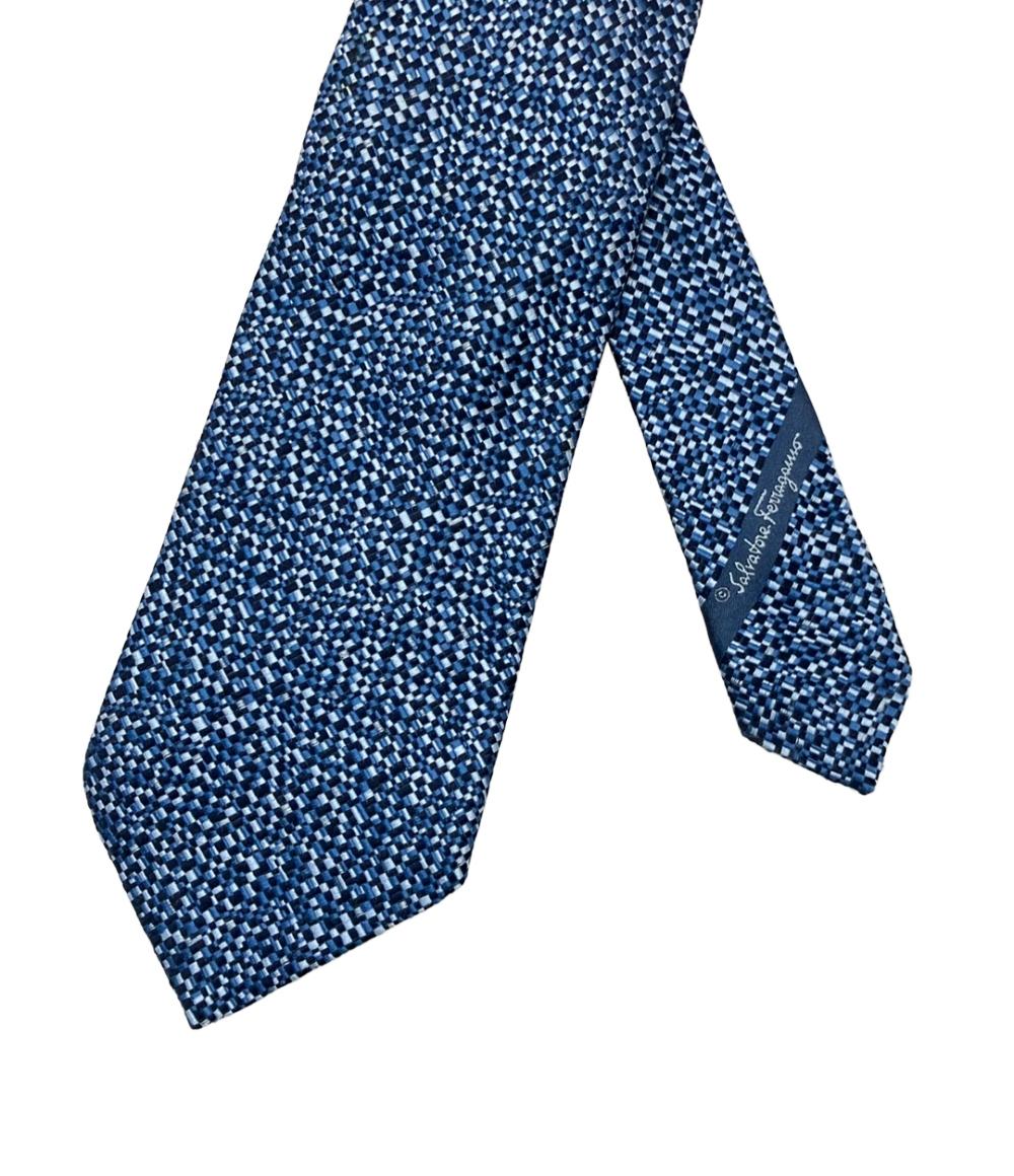 Salvatore Ferragamo ネクタイ シルク 100% メンズ サルヴァトーレフェラガモ