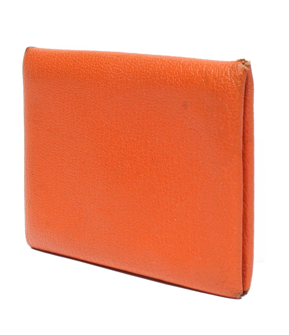 HERMES カードケース X刻印 シルバー金具 カルヴィ レディース メンズ エルメス