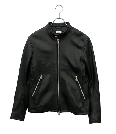 美品 BEAUTY&YOUTH UNITED ARROWS シングルライダース レザージャケット メンズ SIZE S ビューティー＆ユース ユナイテッドアローズ