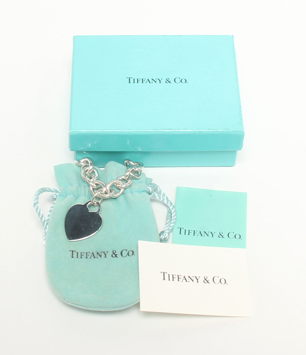 美品 Tiffany & Co. ネックレス チョーカー SV925 リターントゥティファニー ハートタグ チェーン レディース ティファニー