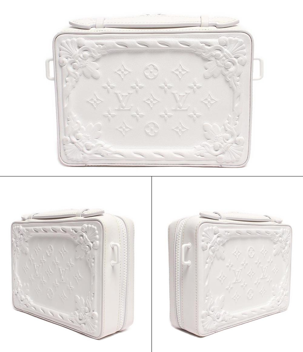 LOUIS VUITTON ショルダーバッグ ハンドル ソフトトランク レザー